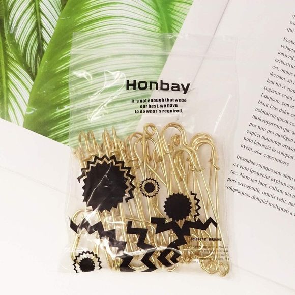 Honbay 20PCS 3Inch Heavy Duty Extra Large Safety Pins - Picture 5 of 7